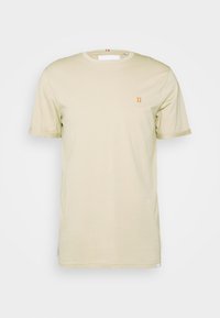 T-shirt básica - dark sand/orange