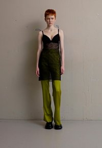 EDITHMARCEL Pantalon classique - pistachio