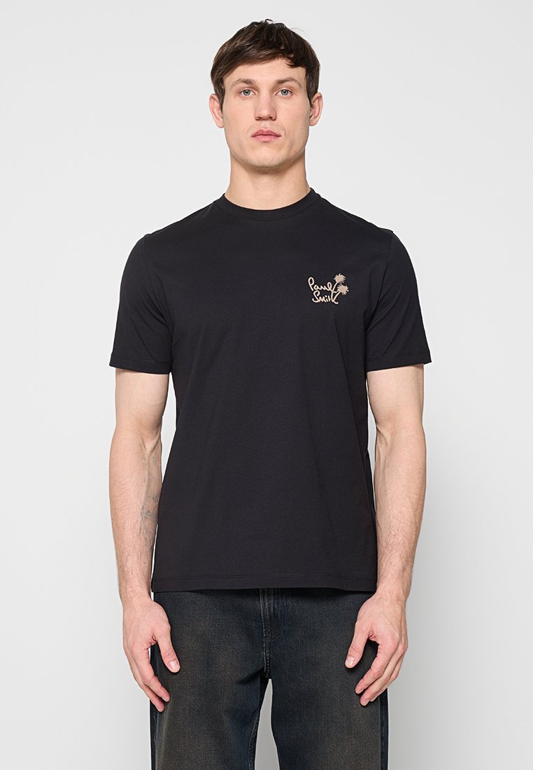 Paul Smith T-shirt print zwart