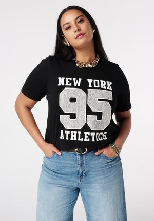 T-shirt imprimé - black