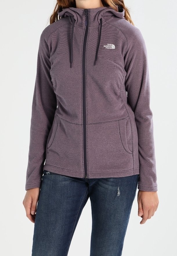 The North Face Fleecová bunda - purple