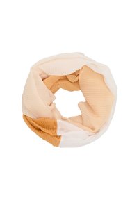 s.Oliver LOOP MIT PLISSEEFALTEN - Snood - goldgelb