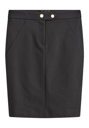 HARDWARE DETAIL MINI SKIRT - Minisukně - black