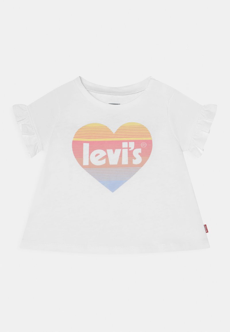 Levi's® SHORT SLEEVE WITH FLUTTER - T-shirt estampada - pineapple slice