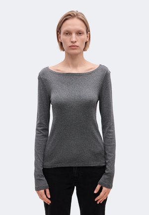 GAP, MODERN BOATNECK - Блуза с дълги ръкави - grey