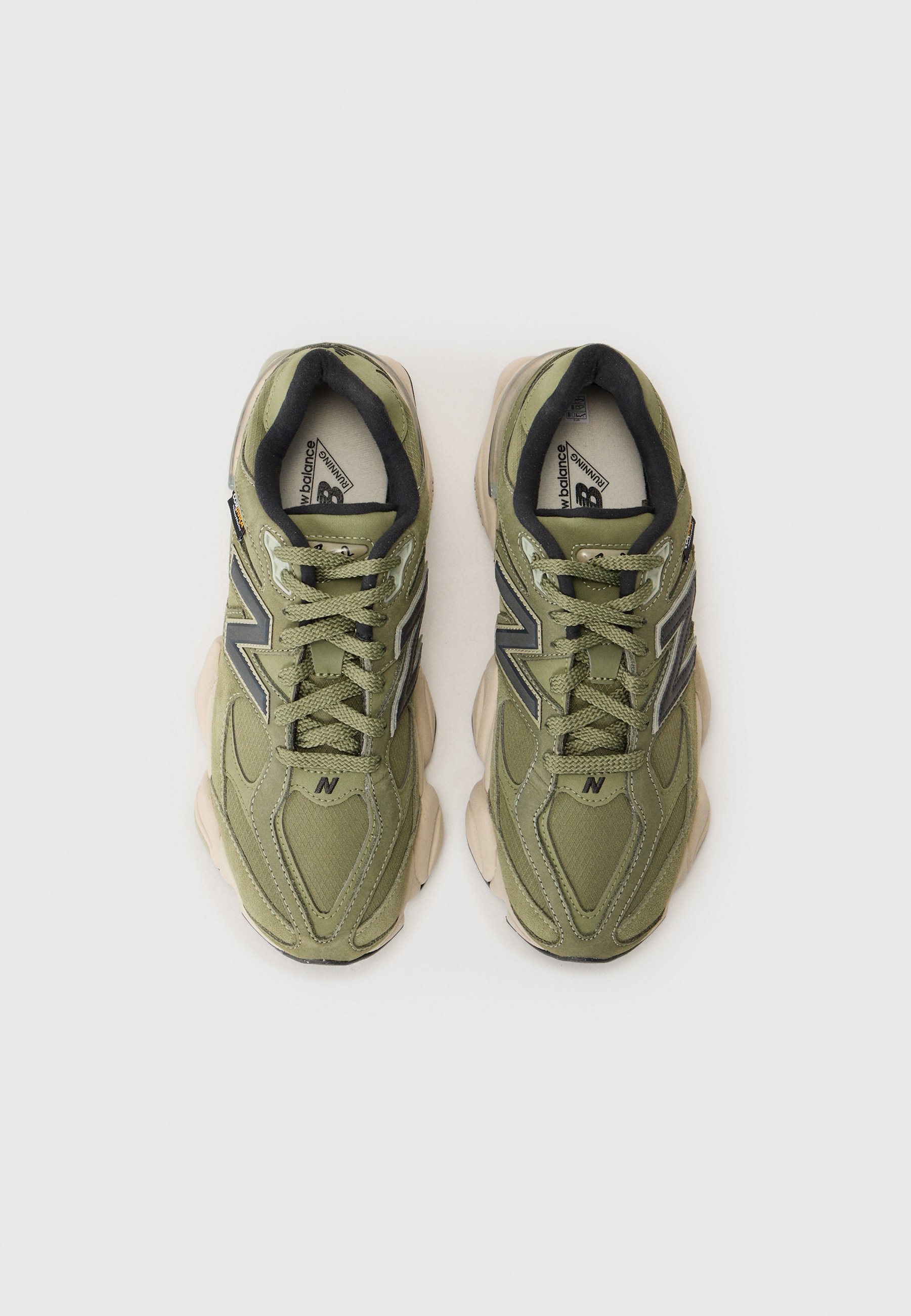 New Balance 9060 UNISEX - Sneaker low - dark olivine/khaki - Zalando