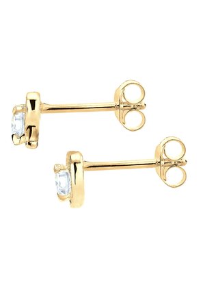 SPARKLING HEART - Earrings - siliver-coloured