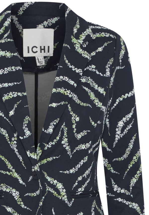 IHKATE - Blazer - total eclipse zebra flower aop3