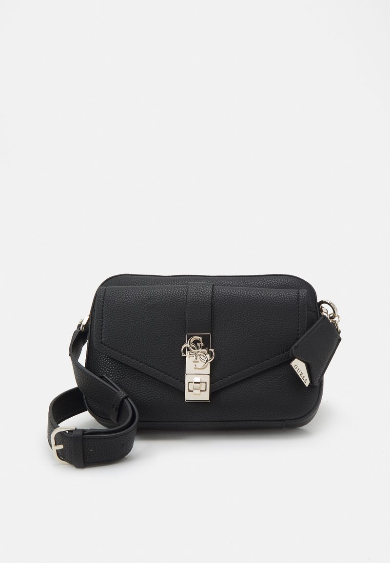 Guess ALBURY CAMERA BAG Schoudertas black/zwart Zalando.be