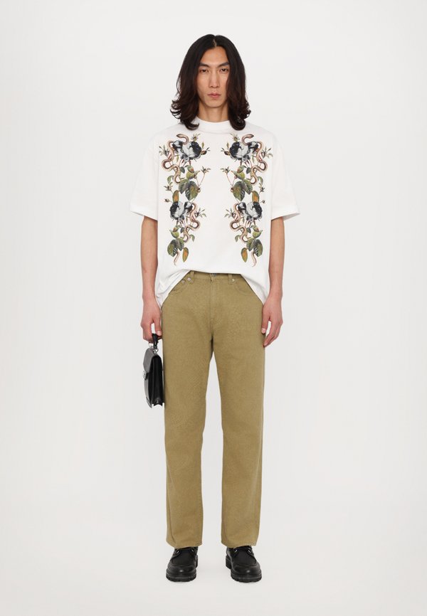 COLOURED PYTHON  - Relaxed fit jeans - kaki3