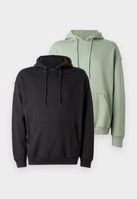 2 PACK - Sweatshirt - black/green