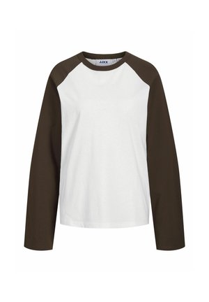 JJXX, T-SHIRT JXAMBER T-SHIRT - T-shirt à manches longues - cloud dancer