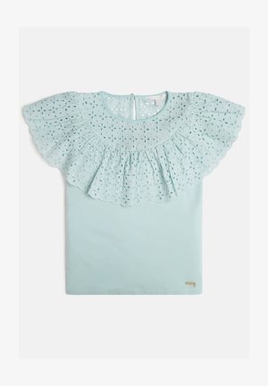 Print T-shirt - mint