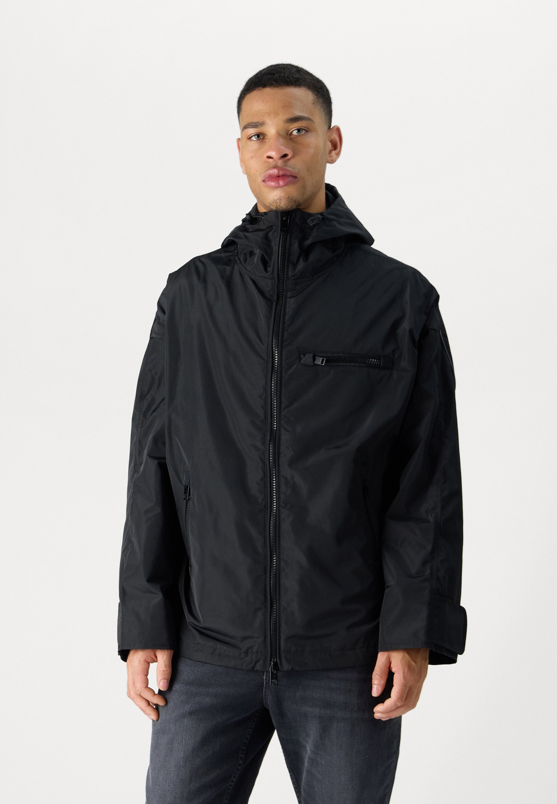 Diesel HOSTEND - Summer jacket - black - Zalando.ie