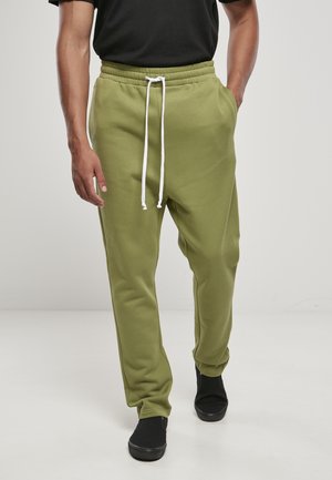 Tracksuit bottoms - newolive