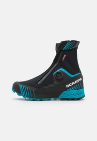 Scarpa - RIBELLE RUN KALIBRA UNISEX - Scarpe da trail running - black/azure Immagine in miniatura 1