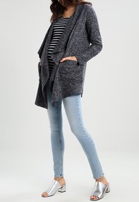 MAMALICIOUS Short coat - dark blue