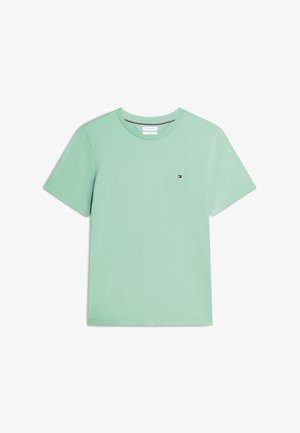Tommy Hilfiger, SEASONAL SOLID TEE CORE ESSENTIALS - Lihtne T-särk - cut grass