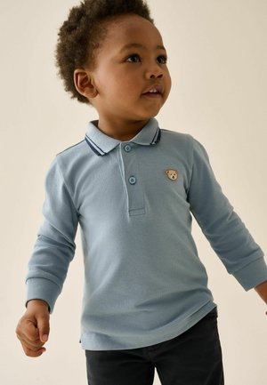 Next, REGULAR FIT - LONG SLEEVE POLO SHIRT . - Poloshirts - light blue