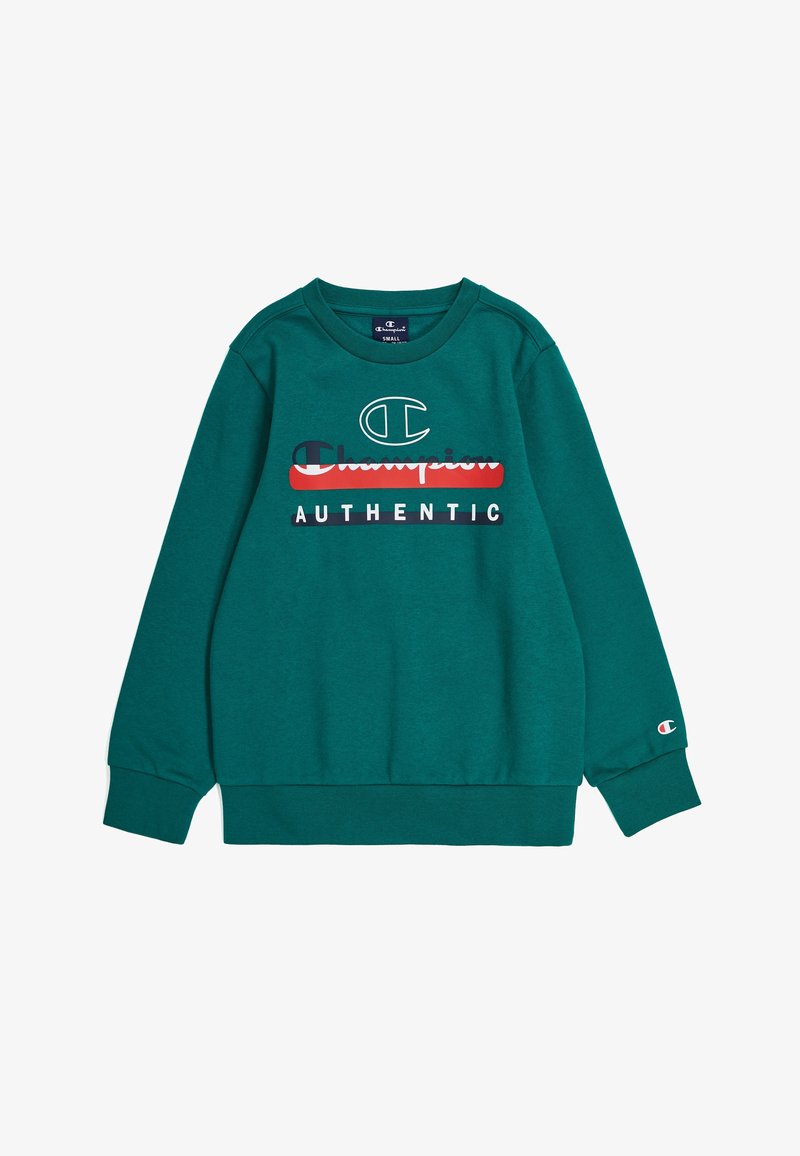 Champion GRAPHIC SHOP CREWNECK GRAPHIC SHOP - Mikina - green