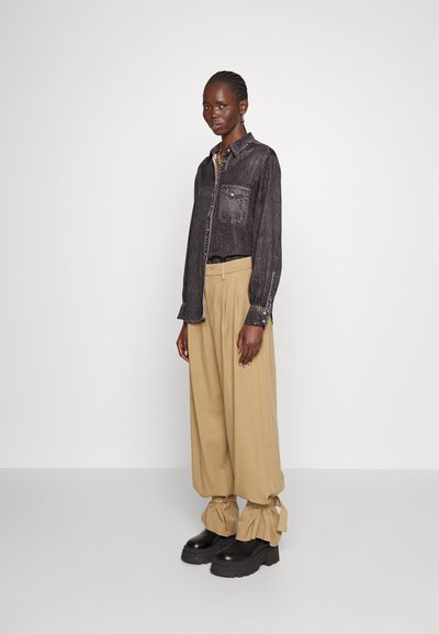 rag & bone LIQUID MIRAMAR MAXINE SHIRT - Μπλούζα - grey