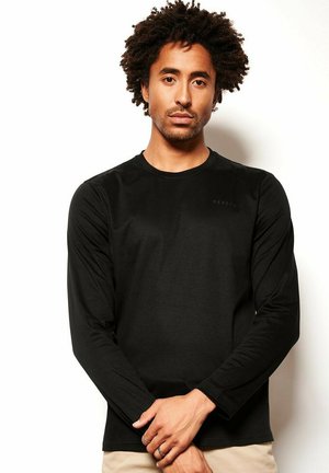 Long sleeved top - black