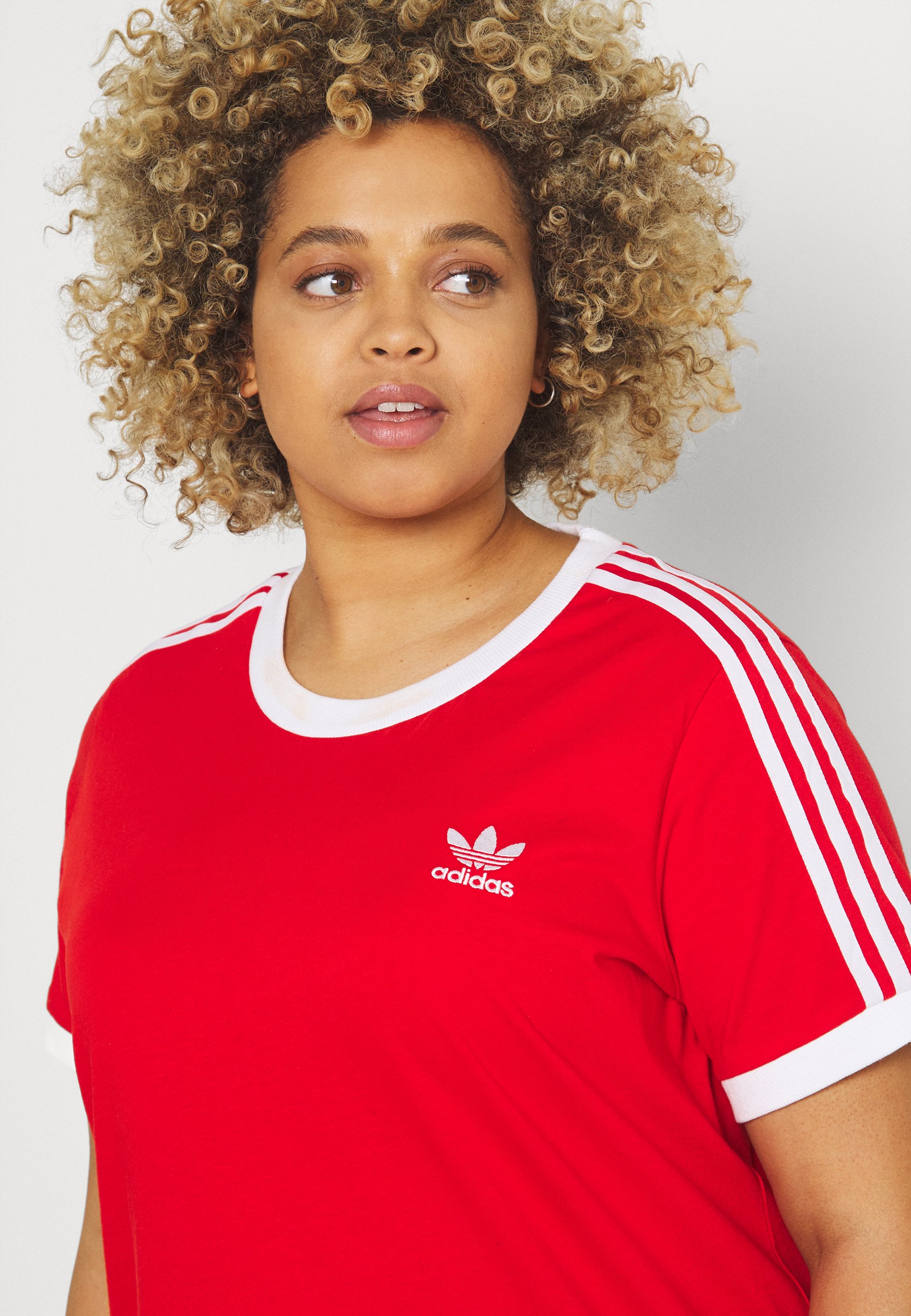 adidas red tee