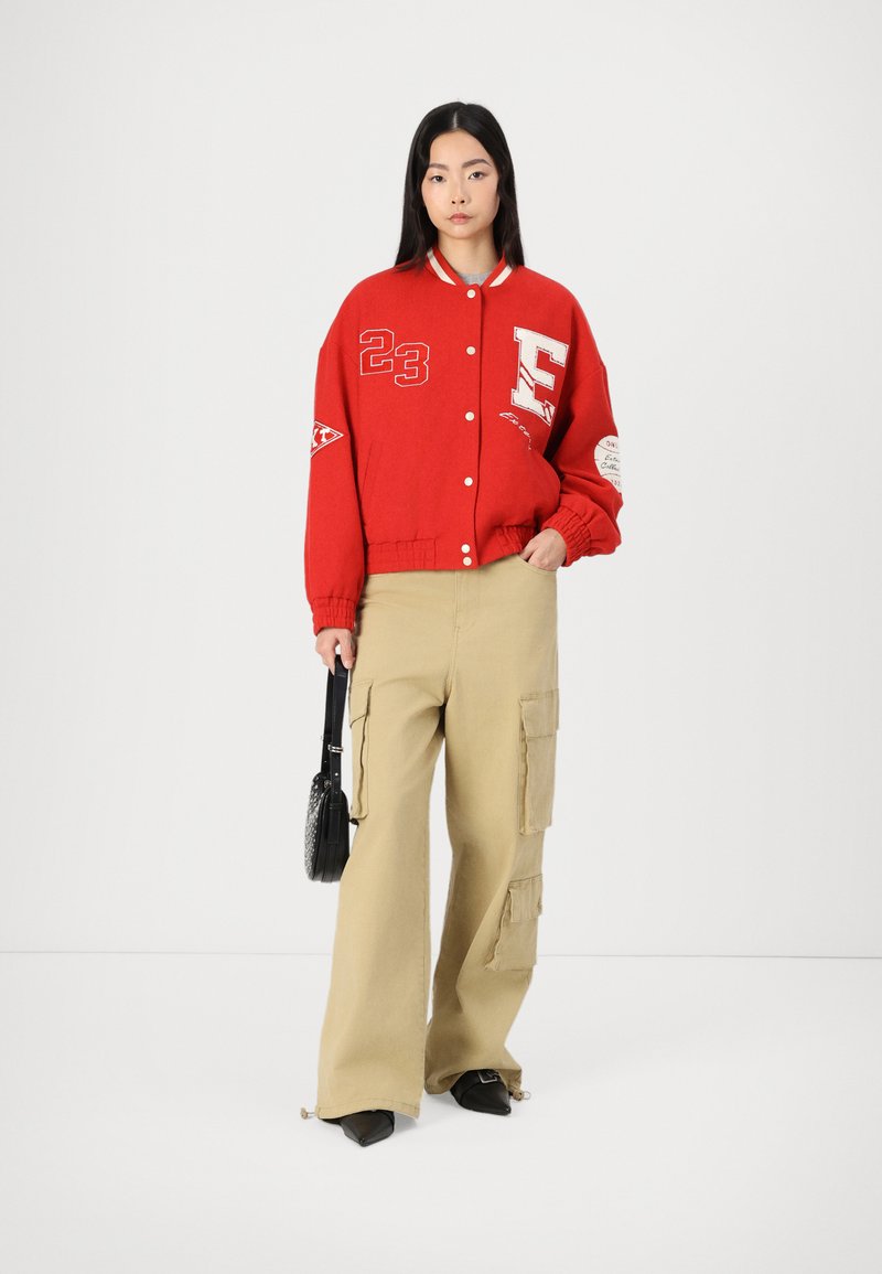 Veste de baseball - Rouge/A - Kids | H&M CA