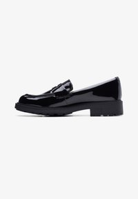 Clarks Scala Bright Y - Mocassini Per Bambine E Ragazze, Nero, Taglia 40 EU, Comodi E Leggeri
