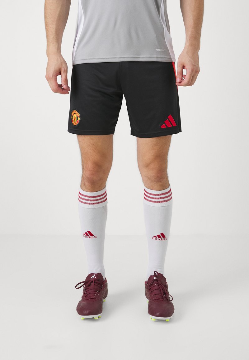 adidas Performance MANCHESTER UNITED HOME SHORT - Sporto klubų atributika - black
