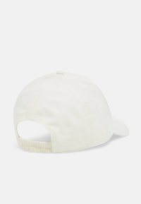 Boggi Milano BASEBALL WITH VISOR AND EMBROIDERY - Naģene - cream