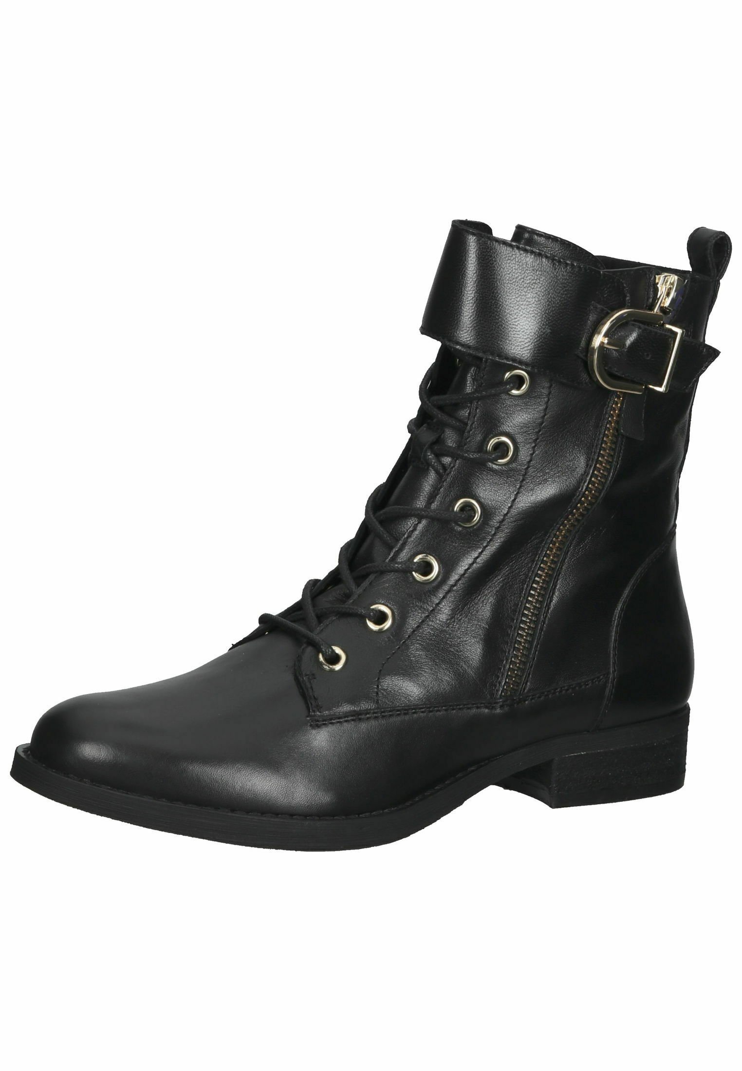 SPM Shoes \u0026 Boots Veterboots - black leather/zwart - Zalando.nl