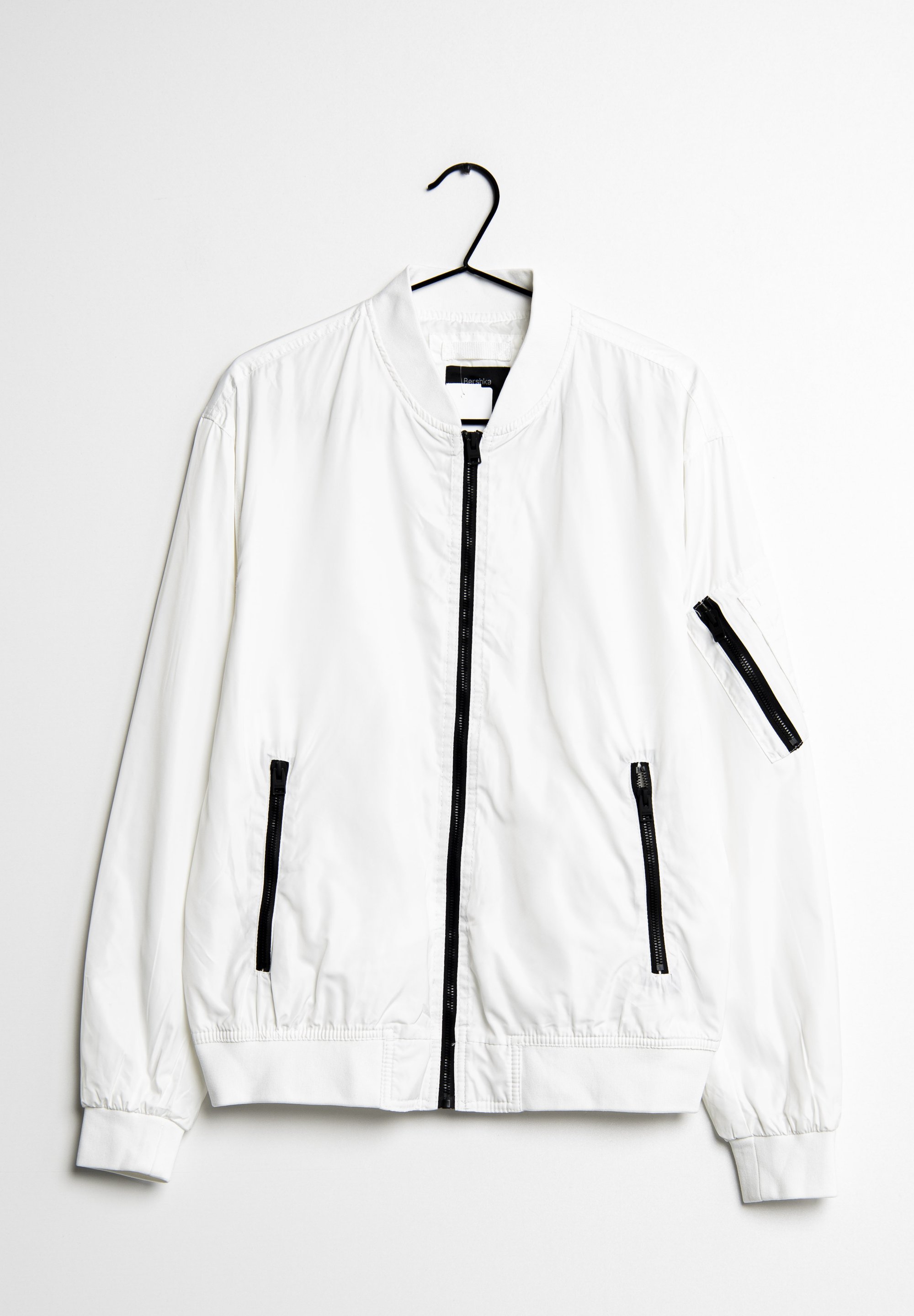 Bershka Chaquetas bomber white/blanco (Segunda mano)
