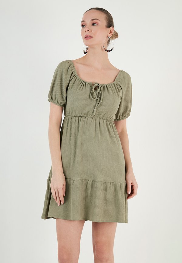 Freizeitkleid - olive