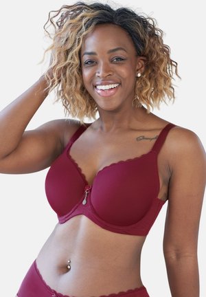 PURE BASIC - T-shirt bra - bordeaux