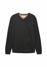 Strickpullover - dunkelgrau
