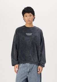 Kaotiko CREW WASHED MOONLIGHT ROMANCE UNISEX - Φούτερ - black