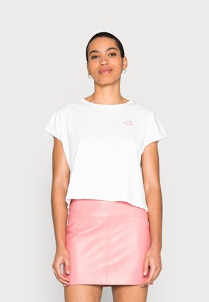T-shirt med print - white
