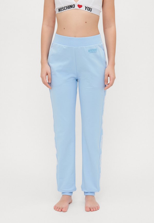 PANTALONE LUNGO - Pyjama bottoms - azzurro