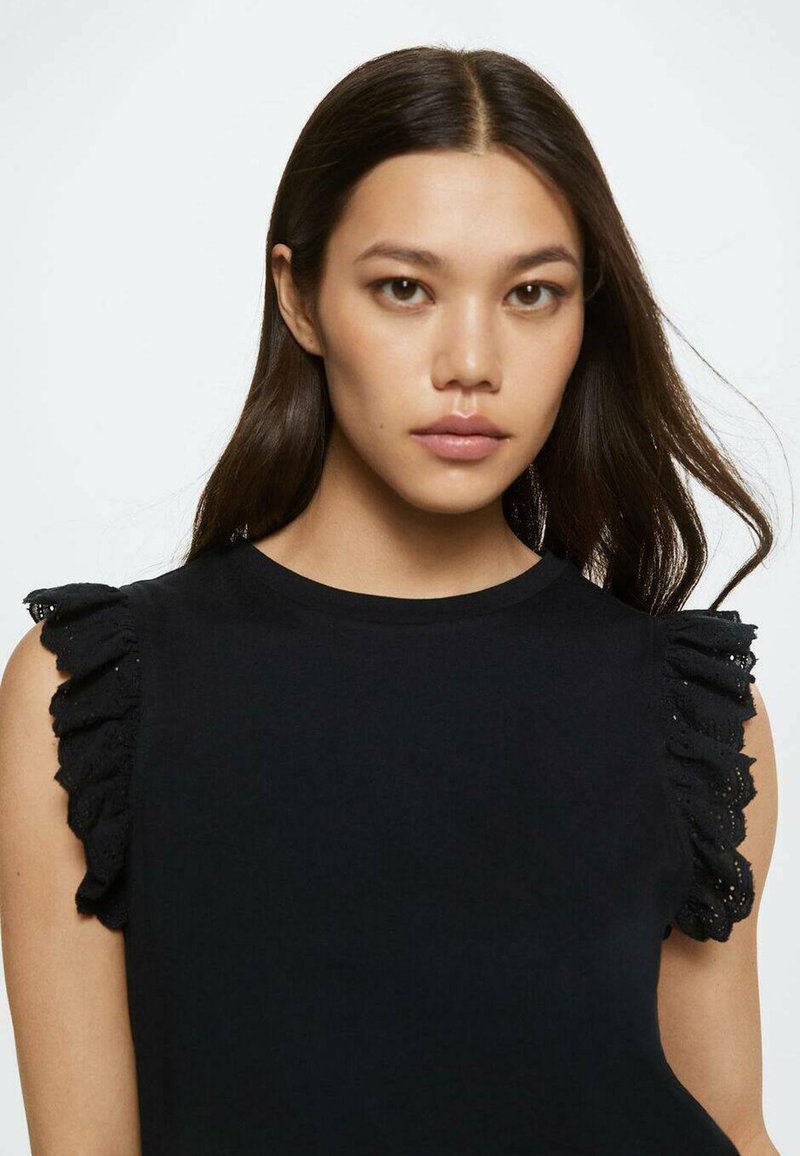 Damen Hemdblusen | Mango SUIZA Top schwarz - VS77896 Damen Hemdblusen | Mango SUIZA Top schwarz - VS77896