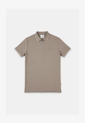 Gabbiano, LANCE- POLO SHIRT - Polo - wood brown