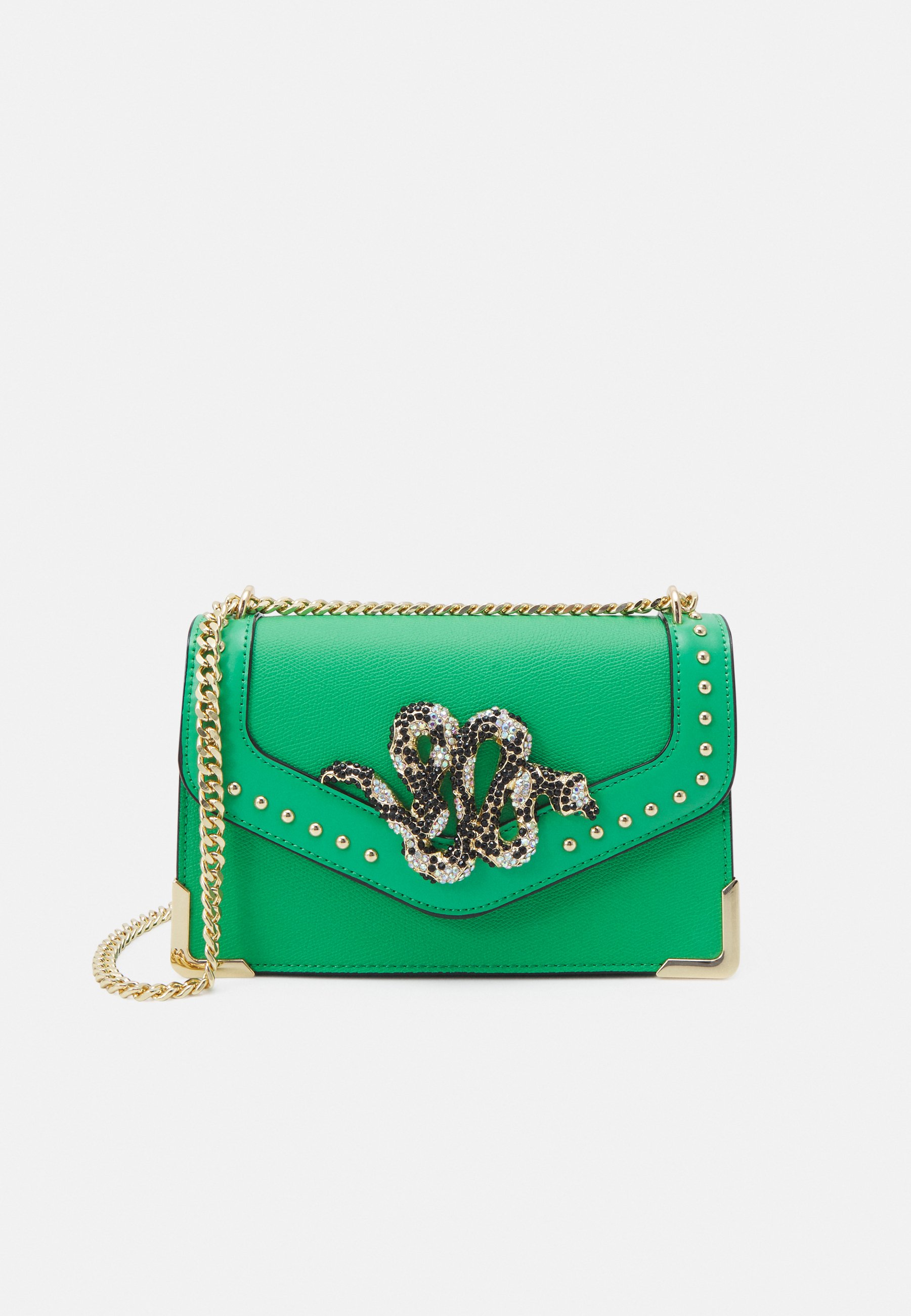 green aldo purse