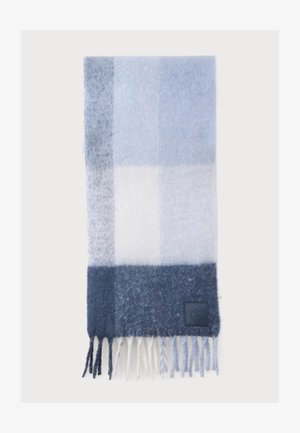 Calvin Klein, BOLD CHECK BRUSHED SCARF - Sciarpa - brunnera blue/multi-coloured