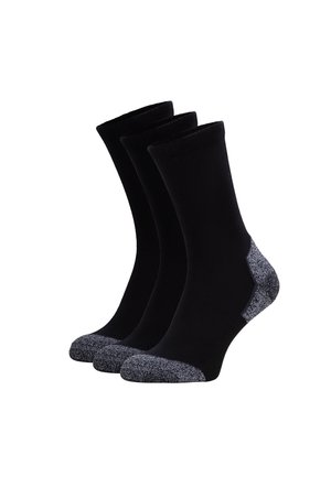 CREW 3-PACK - Socken - black