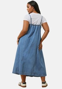 Yours Clothing Jeansklänning - blue