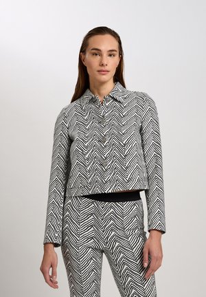 Leichte Jacke - black varied
