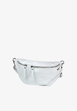 DrachenLeder Gürteltasche - weiß