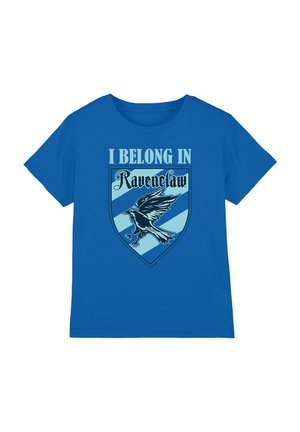 Cotton Soul, HARRY POTTER I BELONG IN RAVENCLAW UNISEX - T-Shirt print - royal blue