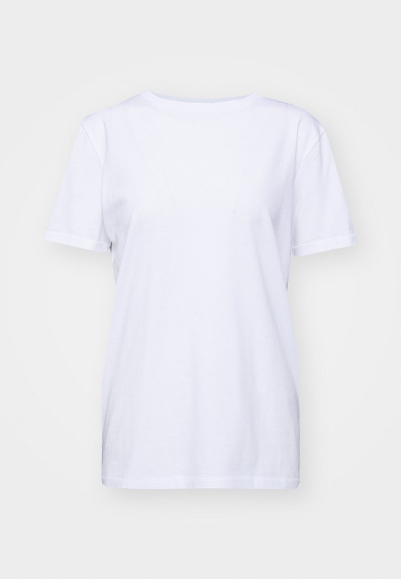 Selected Femme - SLFMY PERFECT TEE BOX CUT - Tricou basic - bright white, Extindeți