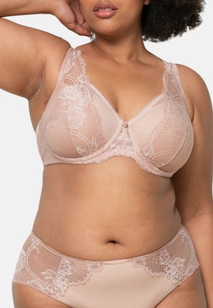 2-PACK WILD PEONY FLORALE - Sujetador con aros - pink pearl